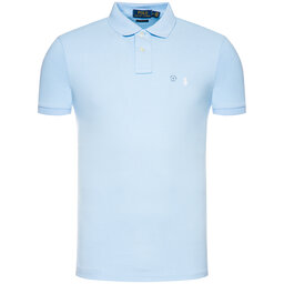 Polo Ralph Lauren Polo Ralph Lauren Polo majica Core Replen 710782592 Modra Custom Slim Fit