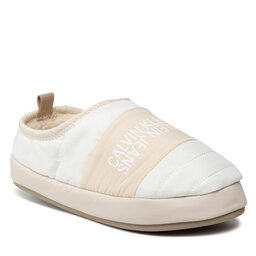Calvin Klein Jeans Papuci de casă Calvin Klein Jeans Home Shoe Slipper W Warm Linning YM0YM00242 Bright White YAF