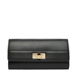 Tommy Hilfiger Geldbörse Tommy Hilfiger Th Modern Large Flap Wallet AW0AW18704 Schwarz