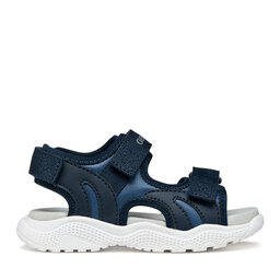 Geox Sandalen Geox J Sandal Splush Boy J65GPA 05415 C0700 S Dunkelblau