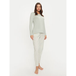 Selmark Selmark Pyjama P9173 Grün Relaxed Fit