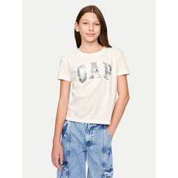 Gap Gap Póló 628663 Fehér Regular Fit