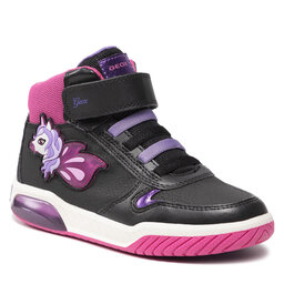 Geox Sneakersy Geox J Inek G. C J16ASC 0CENF C9999 D Black