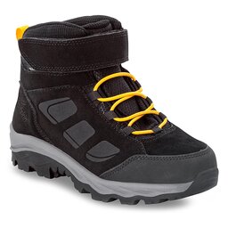 Jack Wolfskin Turistiniai batai Jack Wolfskin Vojo Lt Texapore Mid K 4054021 Black / Burly Yellow Xt