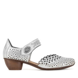 Rieker Halbschuhe Rieker 43753-90 Silberfarben
