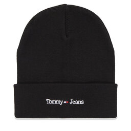 Tommy Jeans Mössa Tommy Jeans Tjw Sport Beanie AW0AW15473 Black BDS