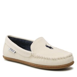 Polo Ralph Lauren Naminės šlepetės Polo Ralph Lauren Collins RF104164 Cream Washed