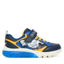 Geox Laisvalaikio batai Geox J Ciberdron J56LBB 054CE C0657 S Tamsiai mėlyna
