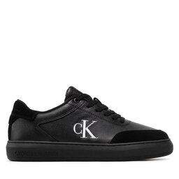 

Снікерcи Calvin Klein Jeans Casual Cupsole Laceup Low Mono YM0YM00496 Triple Black 0GT, Чорний