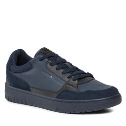 Tommy Hilfiger Sneakers Tommy Hilfiger Th Basket Core Lth Mix Ess FM0FM05058 Desert Sky DW5