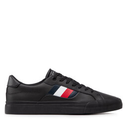 

Кросівки Tommy Hilfiger Core Stripes Vulc Leather FM0FM04140 Black BDS, Чорний