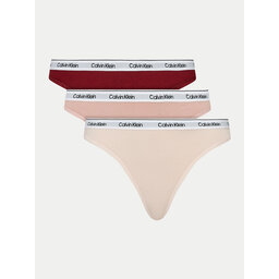 Calvin Klein Underwear Calvin Klein Underwear Набір з 3 пар стрінгів 000QD5209E Кольоровий