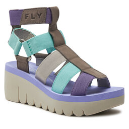 Fly London Босоніжки Fly London Yufifly P145032006 Grey/Multicolor/Violet