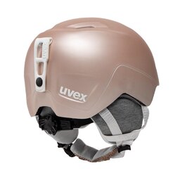 

Шолом для сноуборду Uvex Manic Pro S5662249003 Rosegold Mat, Рожевий