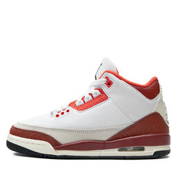 

Взуття Nike Air Jordan 3 Retro SE (GS) DV7028 108 White/Black/Mars Stone, Білий