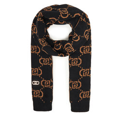 Liu Jo Sciarpa Liu Jo Sciapa Logo Monog 2F5004 M0300 Nero