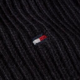 

Шарф Tommy Hilfiger Essential Flag Scarf AW0AW15348 Black BDS, Чорний