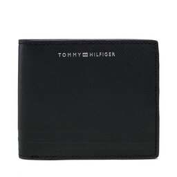 Tommy Hilfiger Голям мъжки портфейл Tommy Hilfiger Th Business Leather Cc And Coin AM0AM10982 BDS