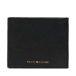 Tommy Hilfiger Geldbörse Tommy Hilfiger Th Seasonal Cc And Coin AM0AM14795 Schwarz