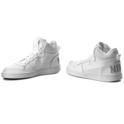 

Взуття Nike Court Borough Mid (GS) 839977 100 White/White/White, Білий
