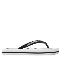

В'єтнамки EA7 Emporio Armani XCQ004 XK196 D611 White/Black/Sea World, Чорний