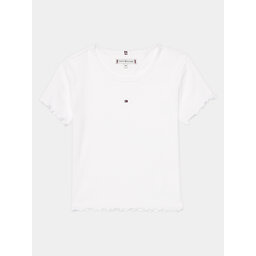 Tommy Hilfiger Tommy Hilfiger Póló Essential KG0KG08138 Fehér Regular Fit
