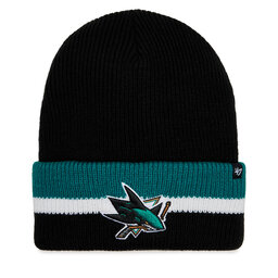 47 Brand Čepice 47 Brand NHL San Jose Sharks Split Cuff 47 H-SPLCC22ACE-BK Černá