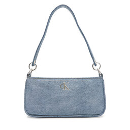 Calvin Klein Τσάντα Calvin Klein Denim Shoulder Pouch W/Strap LV04F3217G Μπλε