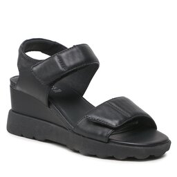 Geox Sandále Geox D Spherica Ec6 D35G0C00085C9999 Black