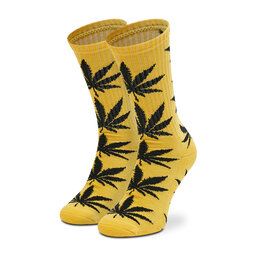 HUF Дълги чорапи unisex HUF Essentials Plantlife Sock SK00298 r. OS Lemon Yellow