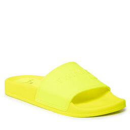 TWINSET Klapki TWINSET Ciabattina 221LMPZDD Giallo Fl 00106