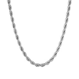 ICED STUFF Cadena ICED STUFF Rope Oro blanco