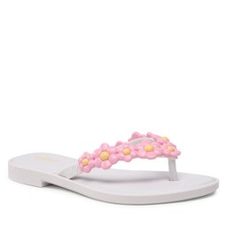 Melissa Flip flop Melissa Flip Flop Spring Ad 33715 White/Pink AL237