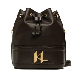 KARL LAGERFELD Handväska KARL LAGERFELD 225W3089 Tobacco