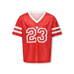 Kids ONLY Kids ONLY Marškinėliai Lulu 15354971 Raudona Regular Fit