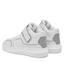 

Снікерcи Calvin Klein Jeans Chunky Cupsole Laceup Mid M YW0YW00811 White/Silver 0LC, Білий