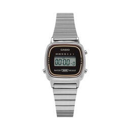 Casio Zegarek Casio LA670WES-4AEF Srebrny