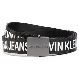 

Чоловічий ремінь Calvin Klein Jeans Ckj Logo Tape Plaque Belt 40Mm K50K505769 BDS, Чорний