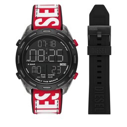 Diesel Reloj Diesel Crusher Gift Set DZ2164SET Black/Red