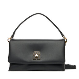 Tommy Hilfiger Handtasche Tommy Hilfiger Th Modern Conv Crossover AW0AW17465 Schwarz