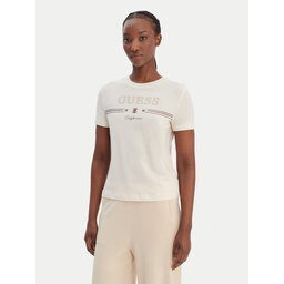 Guess Guess Футболка V6GI06 K2967 Écru Regular Fit