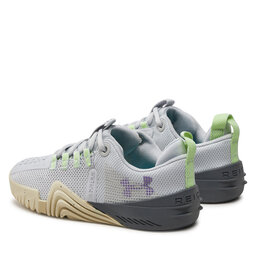 

Взуття Under Armour Ua W Tribase Reign 6 3027342-100 Halo Gray/High Vis Yellow/Provence Purple, Сірий
