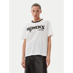 Munthe Munthe T-Shirt Flisha 251111525166 Λευκό Loose Fit