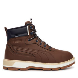 Puma Schnürstiefeletten Puma Desierto v3 Puretex 393928 Dunkelbraun