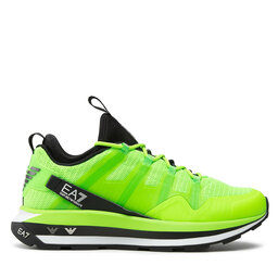 

Снікерcи EA7 Emporio Armani X8X088 XK233 Q635 Green Fluo/Black, Зелений