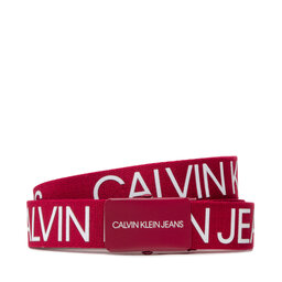 Calvin Klein Jeans Ζώνη παιδική Calvin Klein Jeans Canvas Logo Belt IU0IU00125 XJV