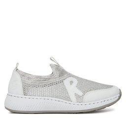 Rieker Sneakers Rieker N5554-81 Alb