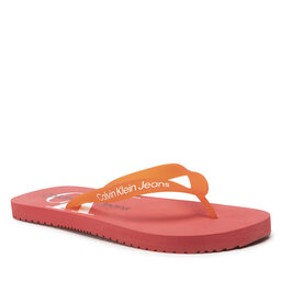 Calvin Klein Jeans Flip flop Calvin Klein Jeans Beach Sandal Monogram Tpu YM0YM00055 Rhubarb Red XLV