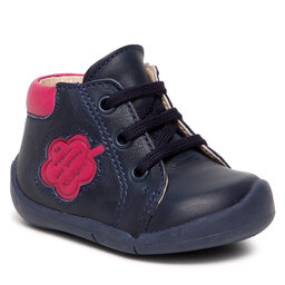 Kickers Šnurovacia obuv Kickers Waouk 858381-10 Navy/Pink 102