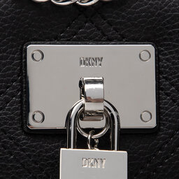 

Сумка DKNY Elissa Sm Shoulder B R223UC81 Black/Silver BSV, Чорний